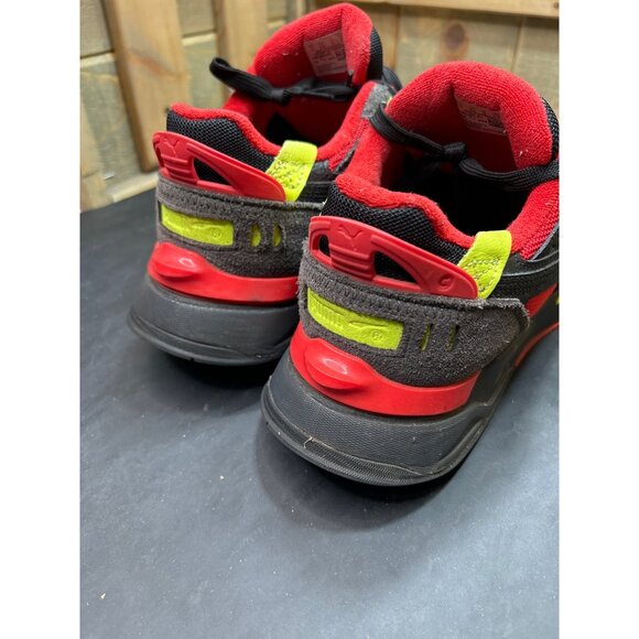 Mens Puma Mirage Sport "Alert" Sneakers Size 9 Black/Red - Picture 5 of 9